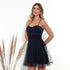 VESTIDO DE ALCINHA ACINTURADO PETRA FINA